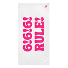 666 Dating Rule! Squirt Towel