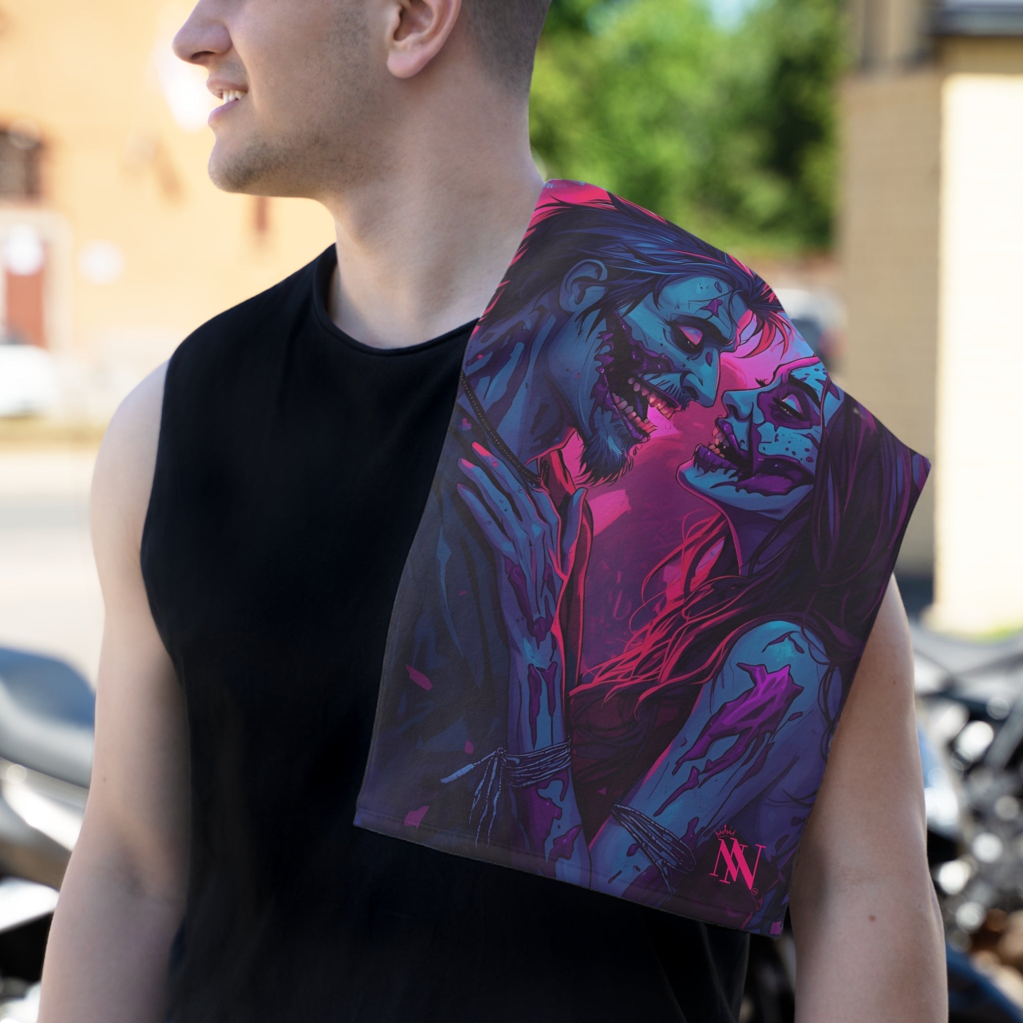 Zombies in Love | Mix & Match Soft Fun-Flirty Lovers’ Towels