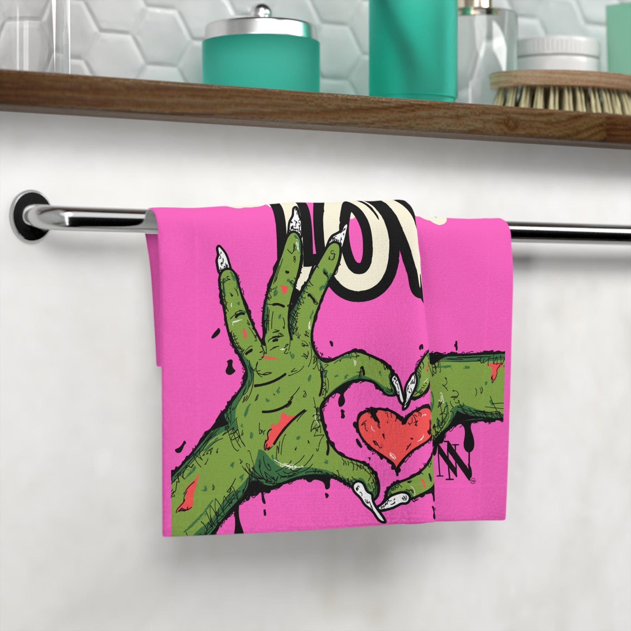 Creepy Love | Mix & Match Lils’ Fun-Flirty Lovers’ Towels