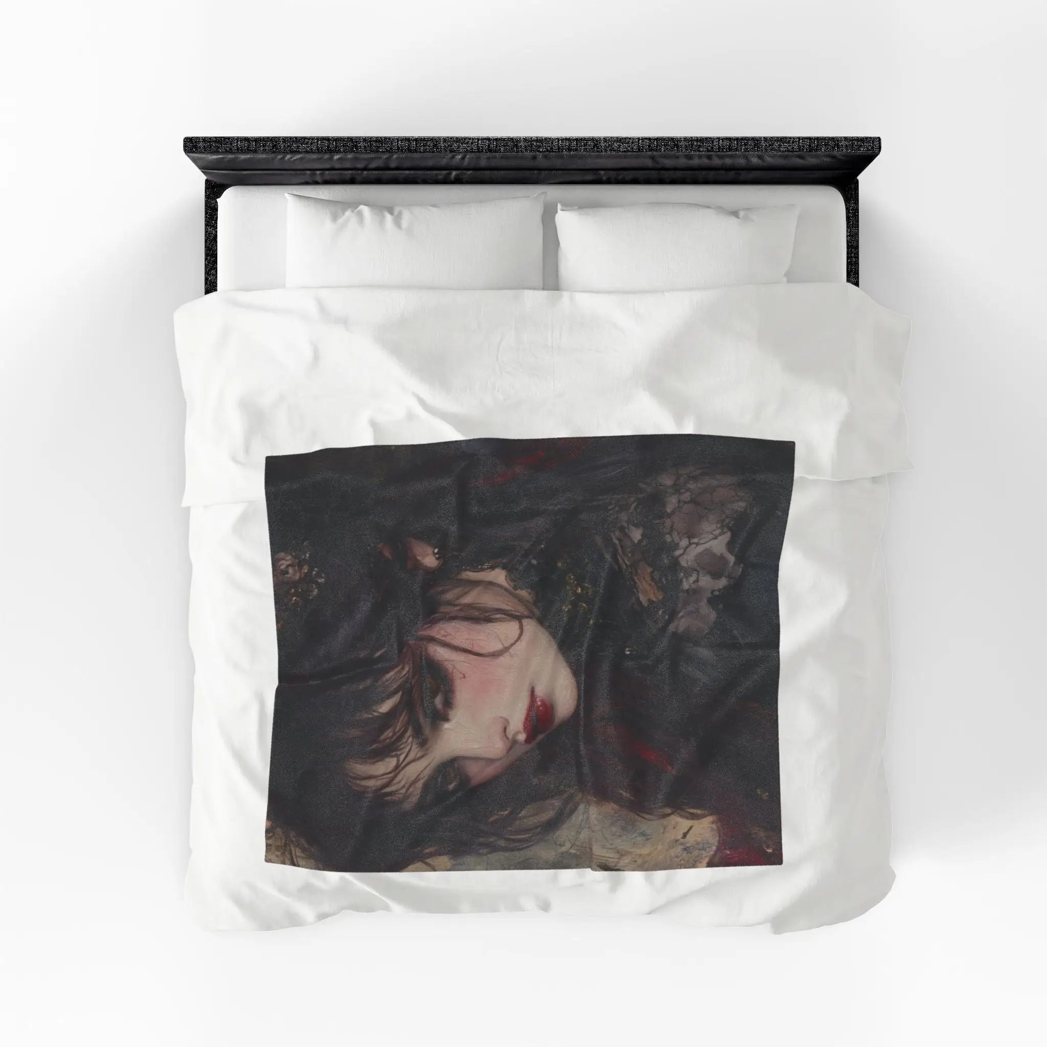 She is Darkness | Mix & Match Soft Fun-Flirty Lovers’ Blankets