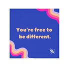 You’re Free to Be Different Cum Rag
