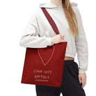 Love Isn’t Perfect | Mix & Match Fun-Flirty Lovers’ Totes