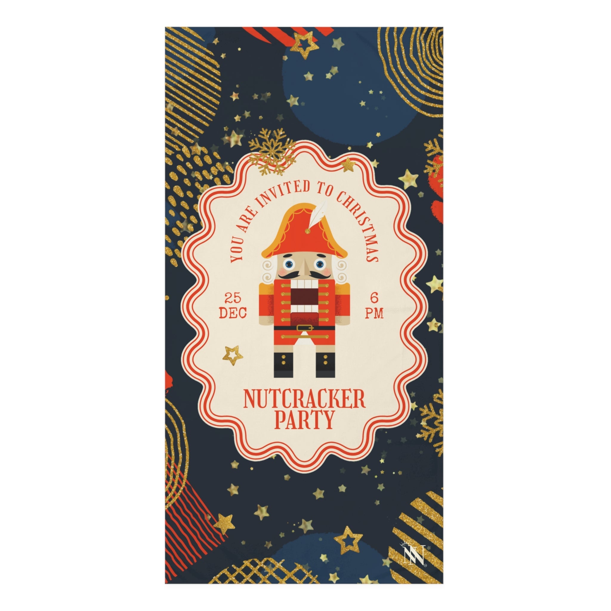 Christmas Nutcracker Party | Mix & Match XL Fun-Flirty Lovers’ Towels