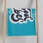 Good Vibes Blue Splash Teal | Mix & Match Classic Fun-Flirty Lovers’ Towels