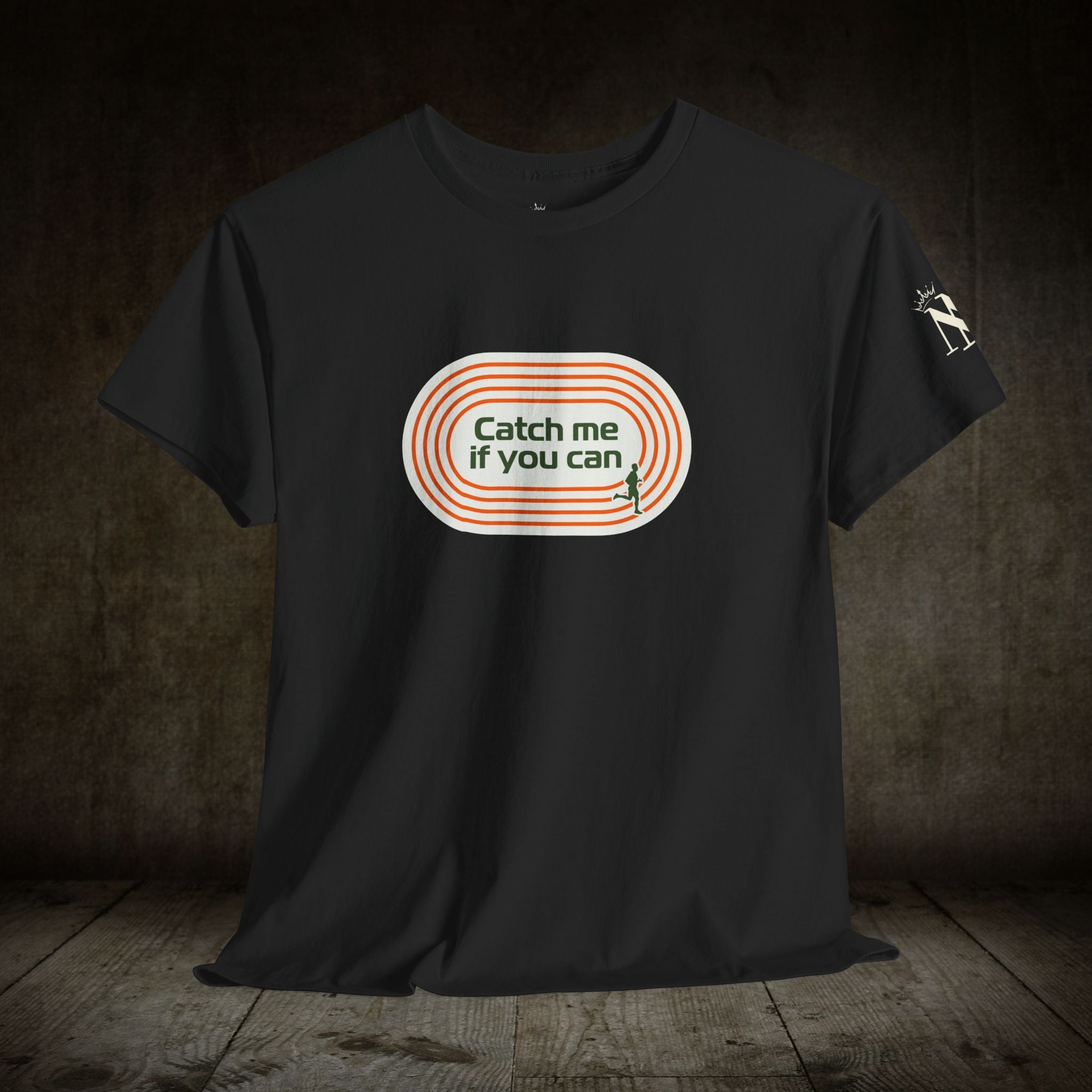 Catch Me If You Can Runner | Mix & Match Cotton Unisex Fun-Flirty Lovers’ T-Shirts