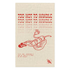Too Hot to Handle Pepper | Mix & Match Soft Fun-Flirty Lovers’ Towels