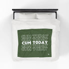 Cum Today | Mix & Match Velveteen Fun-Flirty Lovers’ Blankets