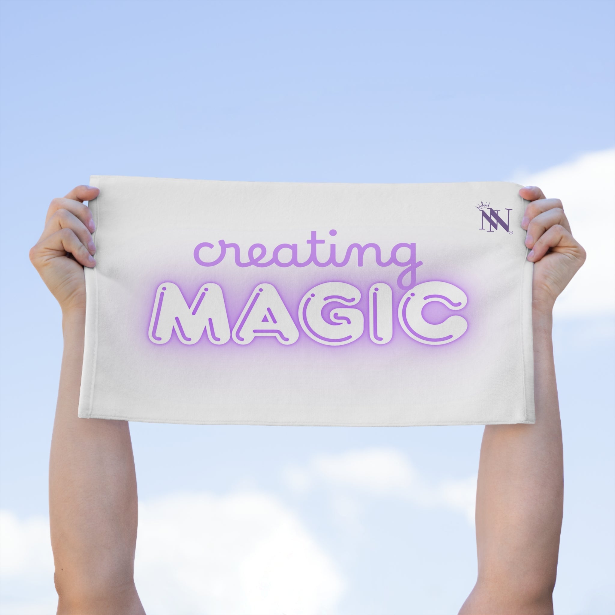 Creating Magic White | Mix & Match Soft Fun-Flirty Lovers’ Towels