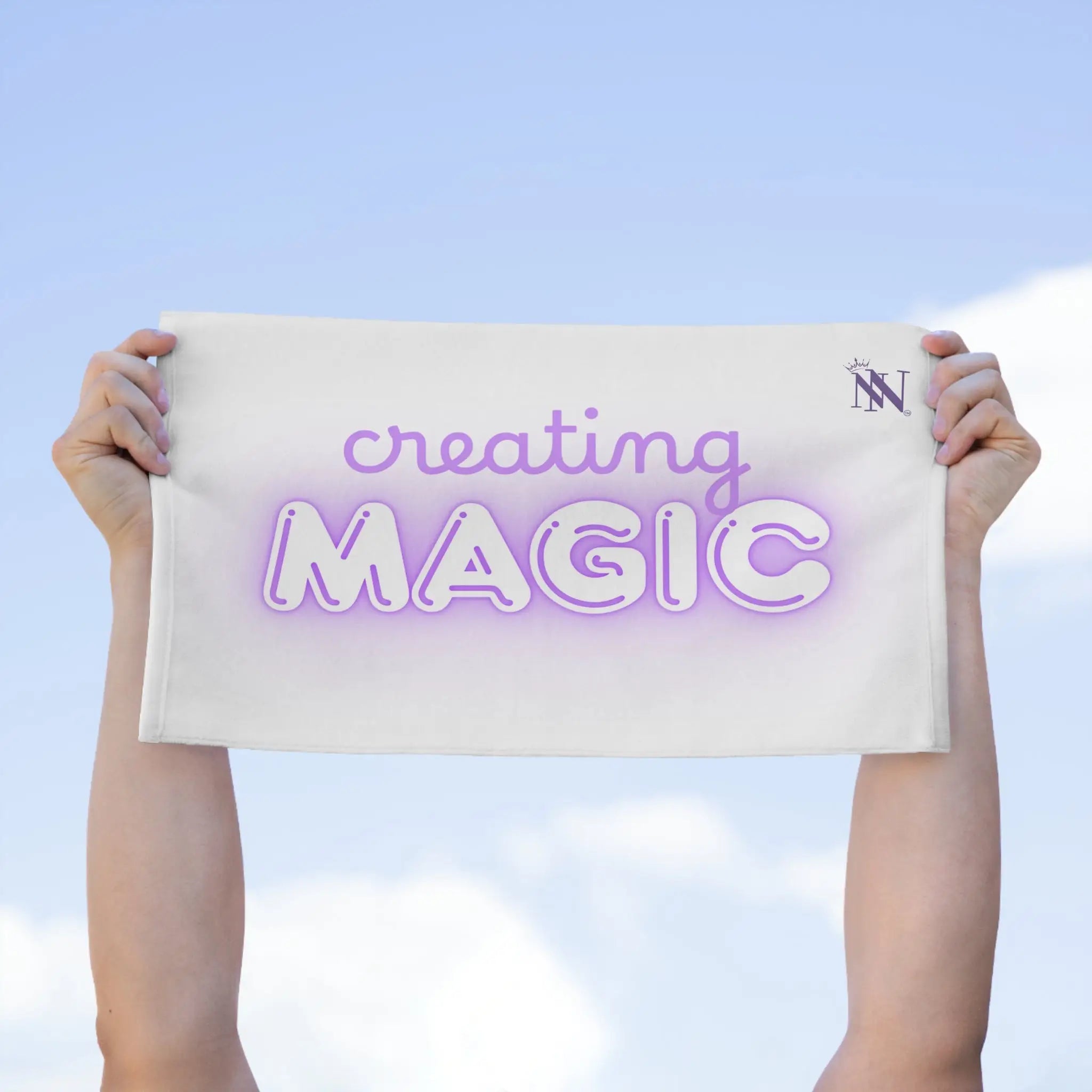 Creating Magic White | Mix & Match Soft Fun-Flirty Lovers’ Towels