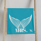 Mrs. Mrs. Mermaid Shareable Sides Teal Cum Towel