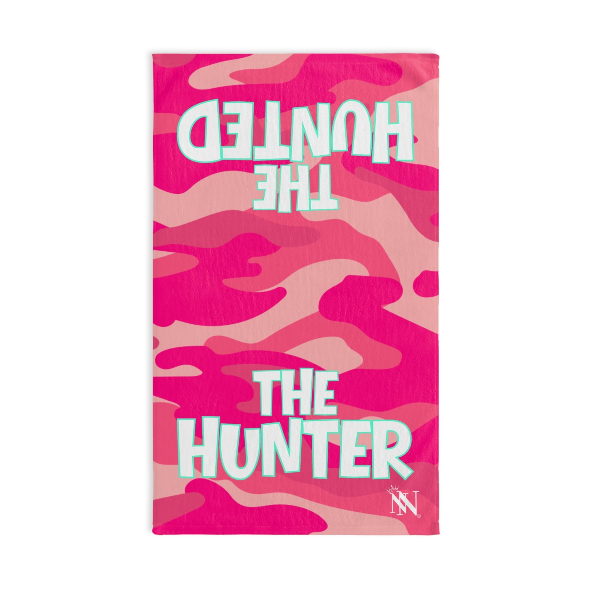 The Hunter & The Hunted Shareable Grey Camo Cum Towel