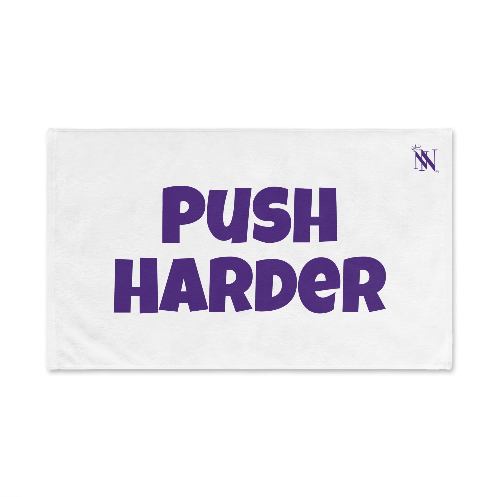 Push Harder Purple | Mix & Match Original Fun-Flirty Lovers’ Towels