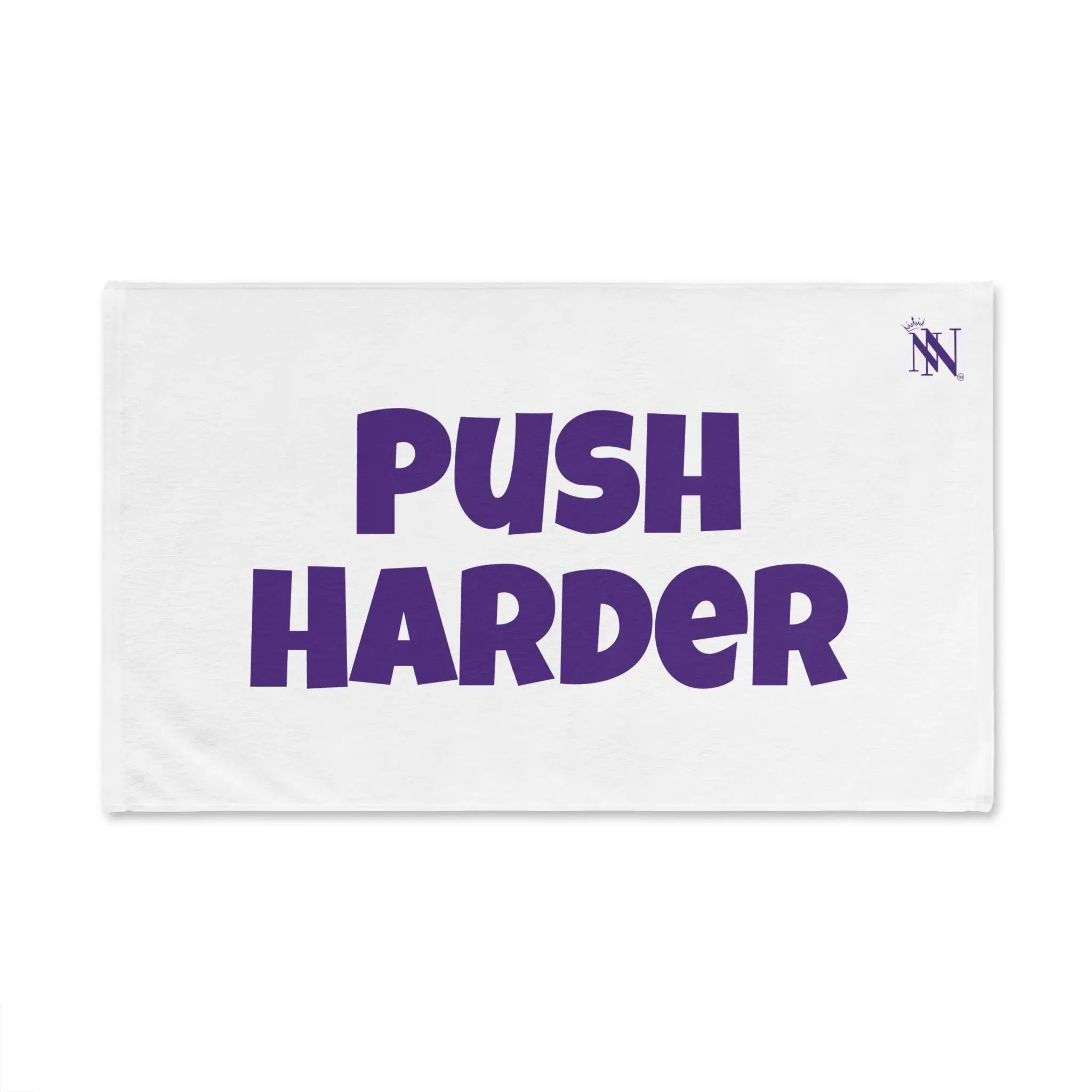 Push Harder Purple | Mix & Match Original Fun-Flirty Lovers’ Towels