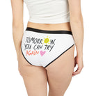 Tomorrow You Can Try Again | Mix & Match Women’s Fun-Flirty Lovers’ Panties