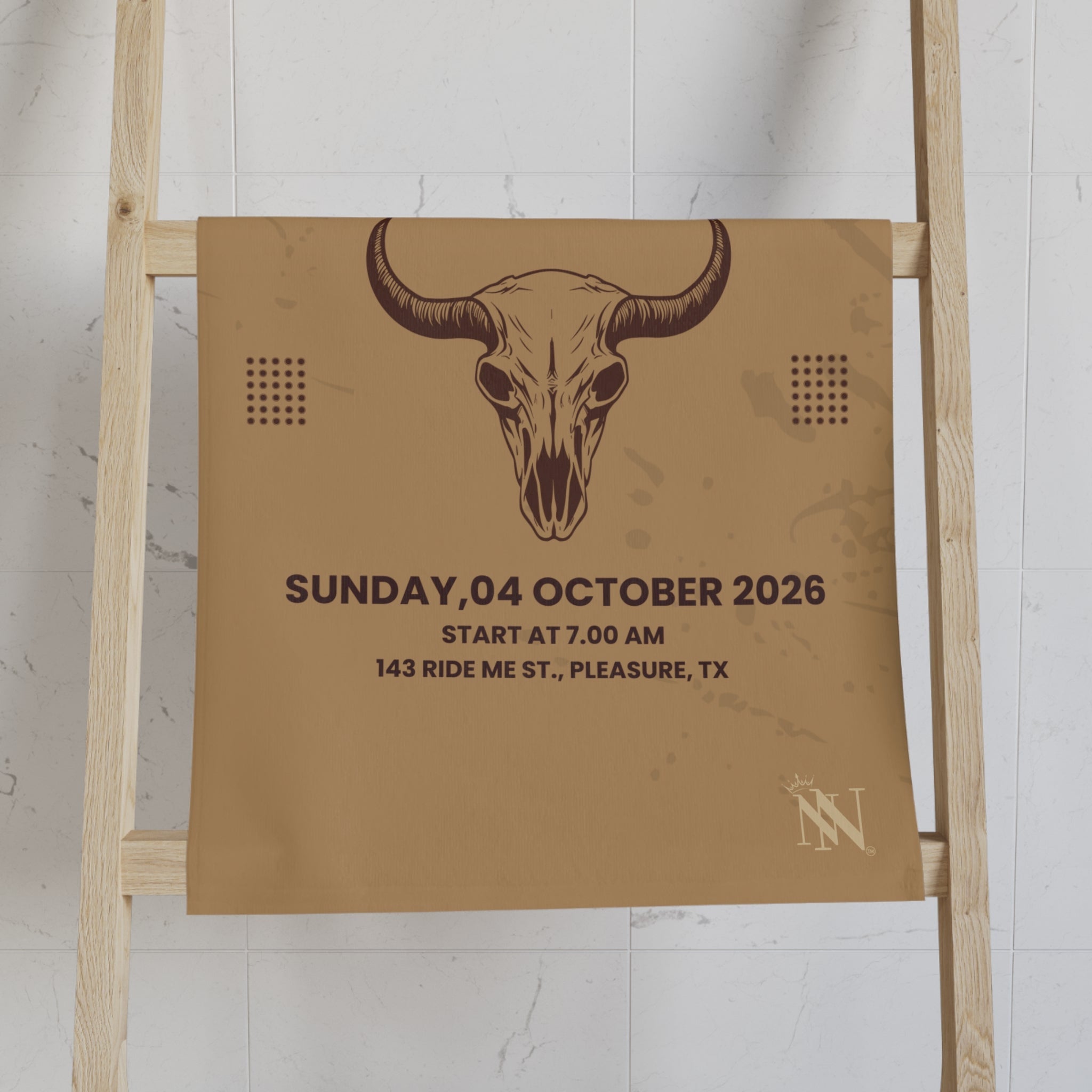 Rodeo Party Cumpetition Classic Large Super Soft Flirty Lovers’ Sex Towels