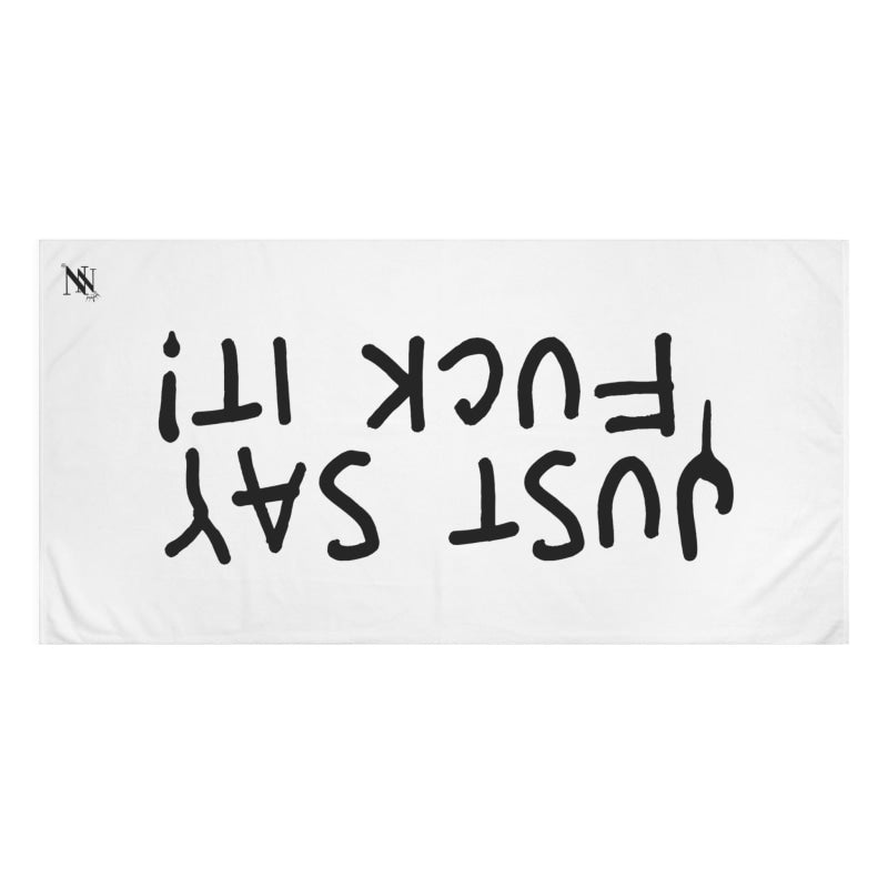 Just Say Fuck It! | Mix & Match XL Fun-Flirty Lovers’ Towels