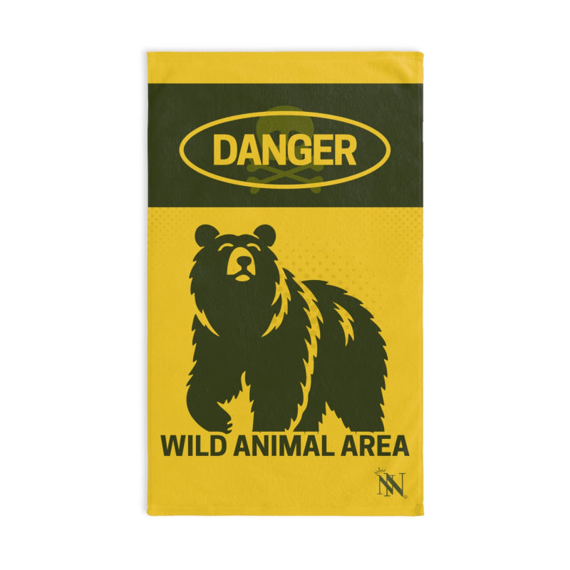 Danger Wild Animal Area | Mix & Match Classic Fun-Flirty Lovers’ Towels