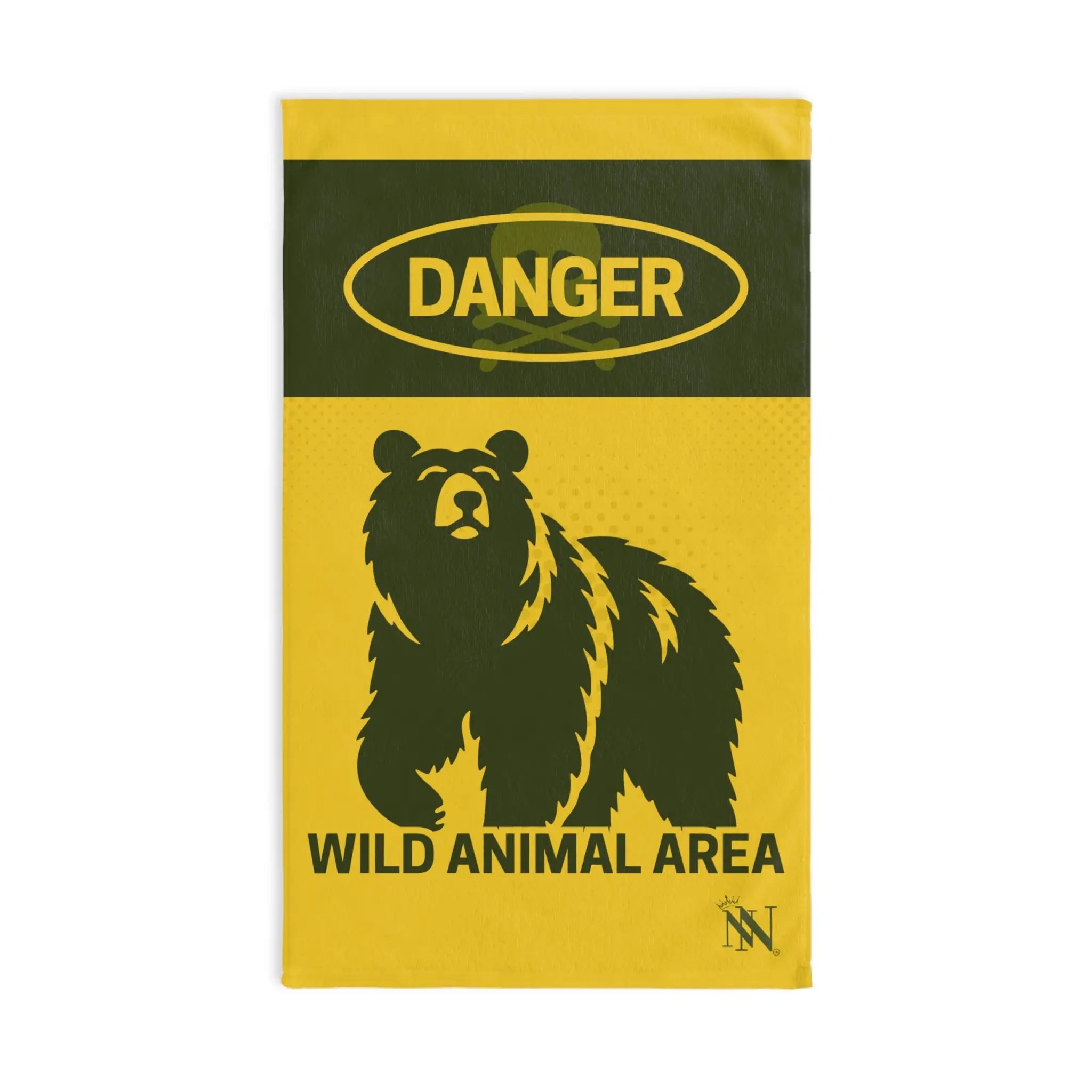 Danger Wild Animal Area | Mix & Match Classic Fun-Flirty Lovers’ Towels