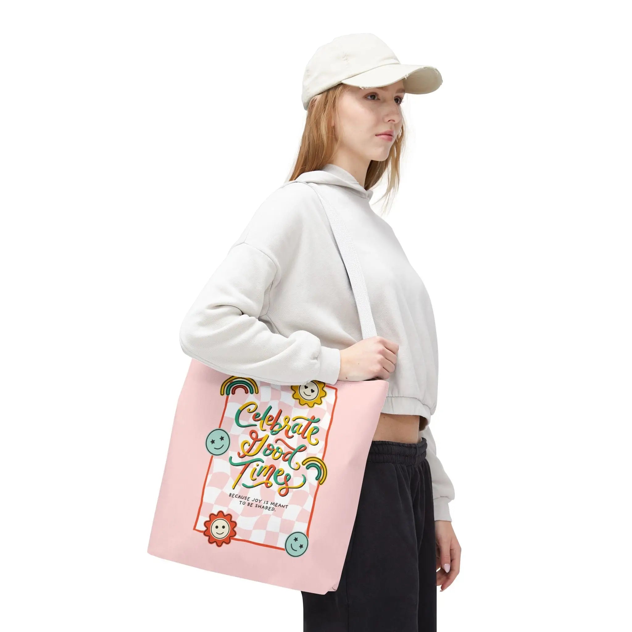 Celebrate Good Times Retro Tote Bag