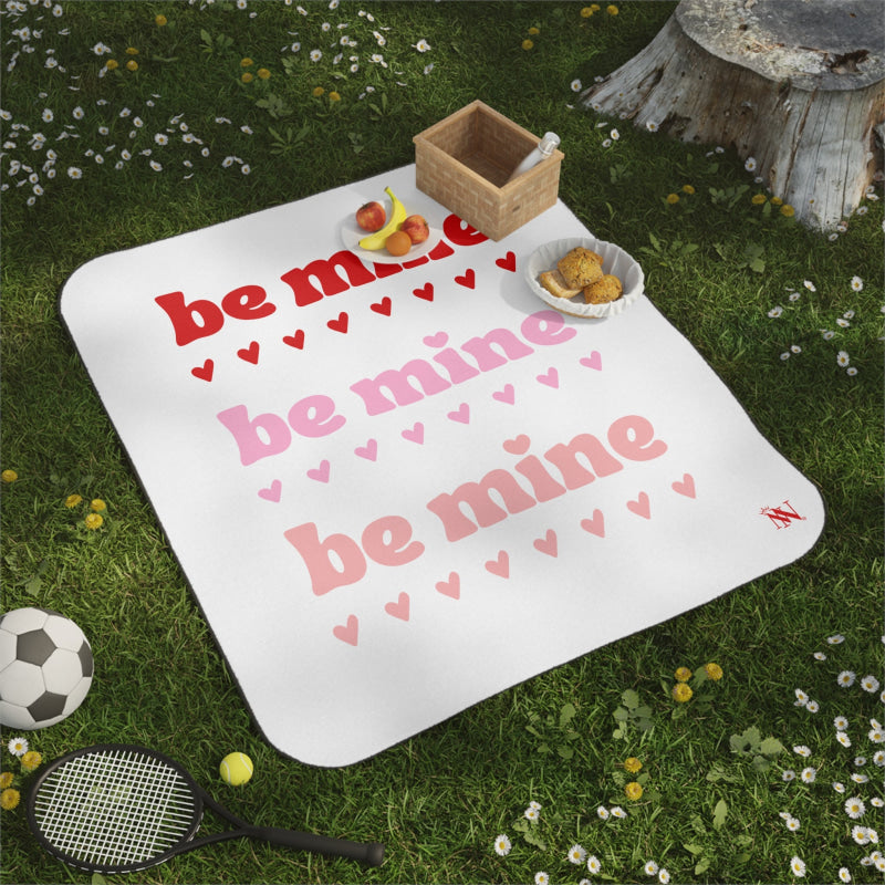 Be Mine Multiple Times | Mix Match Fun-Flirty Lovers’ Water-Resistant Blankets