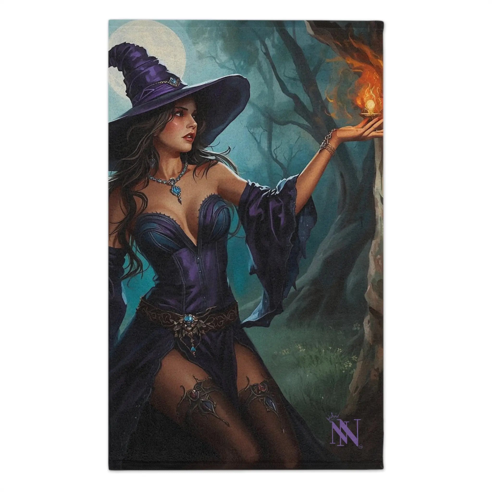 Fire Witch Fantasy Women Fun Sex Towel
