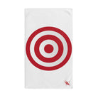 XL Red Bullseye Target | Mix & Match Classic Fun-Flirty Lovers’ Towels