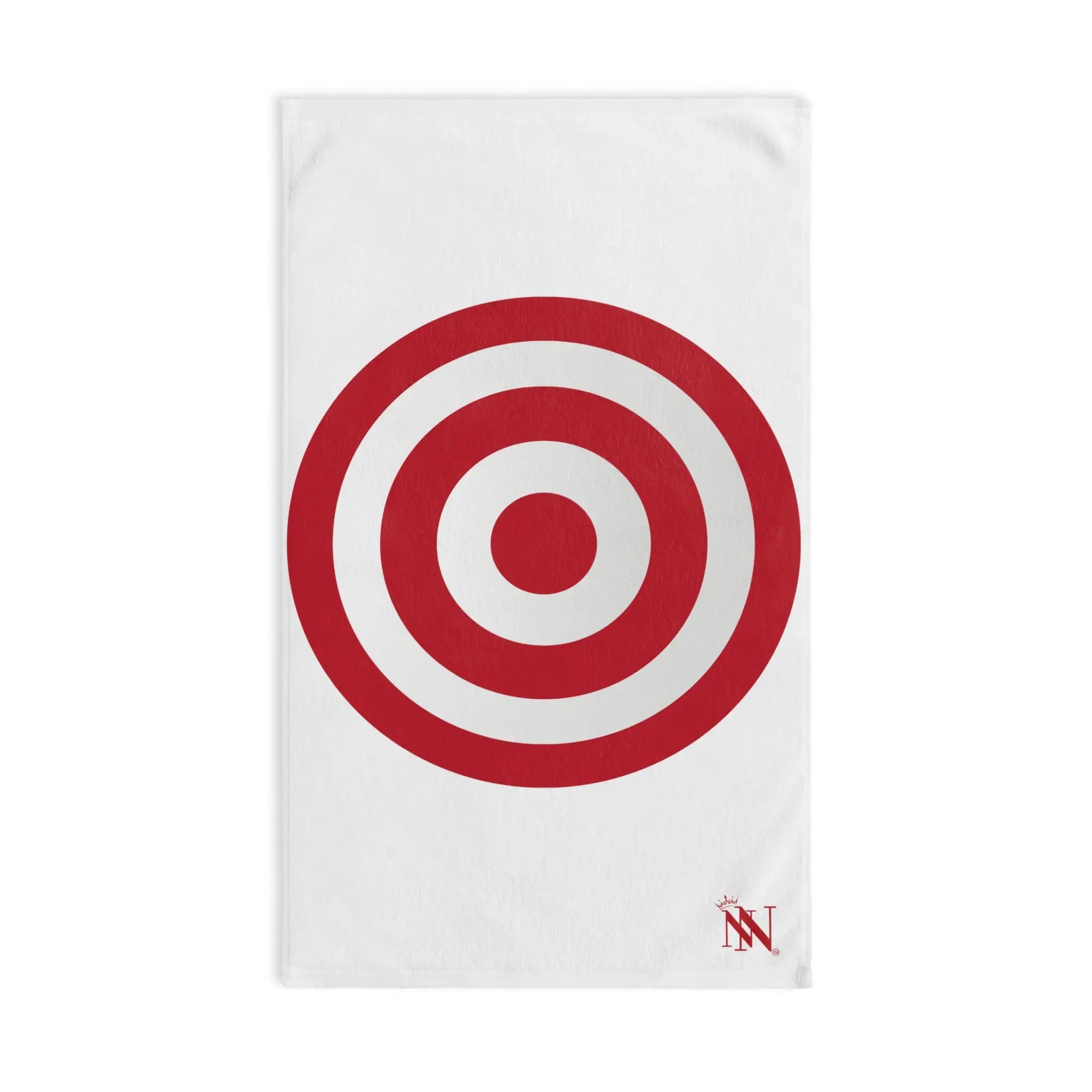XL Red Bullseye Target | Mix & Match Classic Fun-Flirty Lovers’ Towels