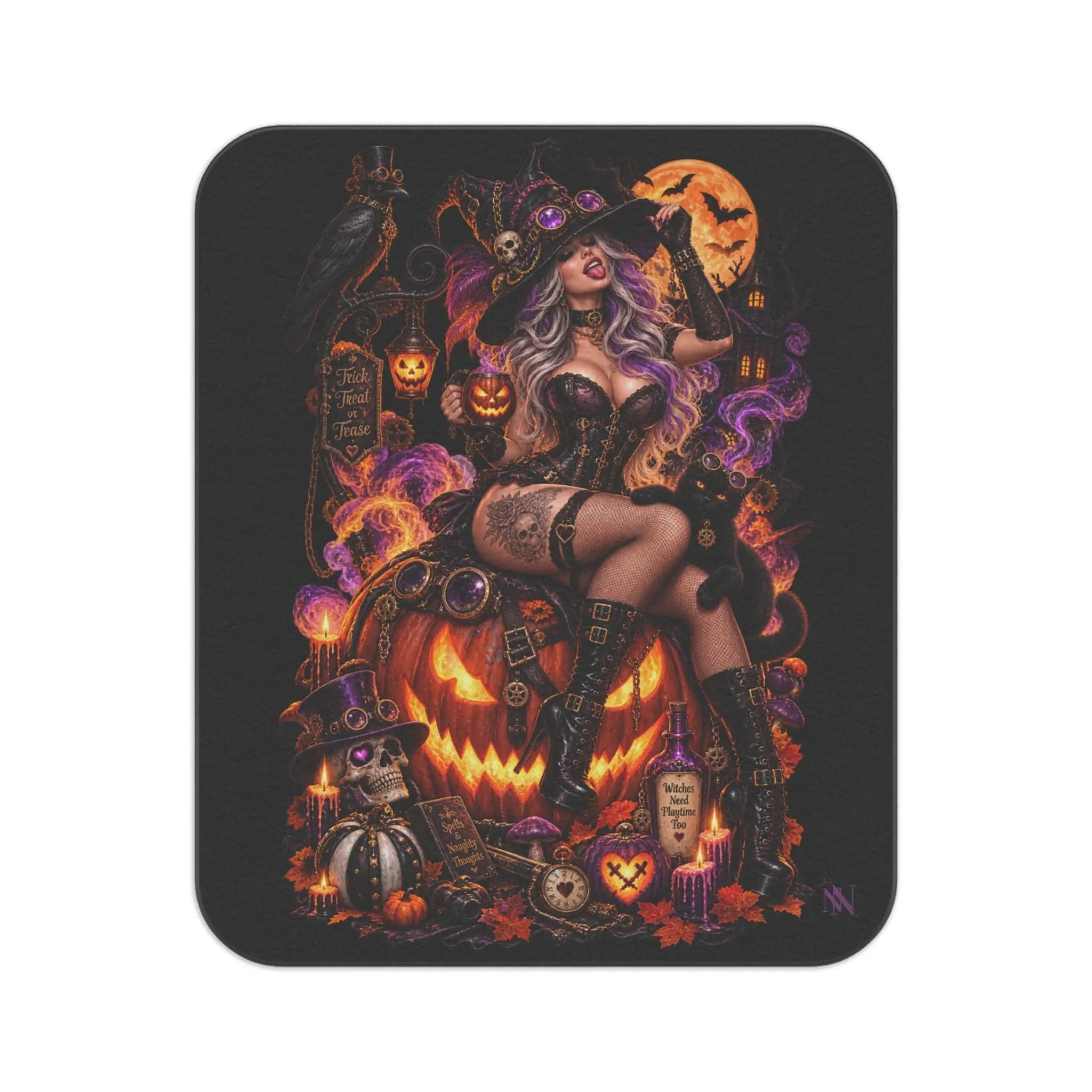 Halloween Wicked Fantasy | Nectar Napkins Fun-Flirty Lovers’ Sex Blankets