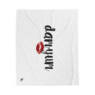 Dam-Yum Kiss | Mix & Match Velveteen Fun-Flirty Lovers’ Blankets