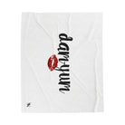 Dam-Yum Kiss | Mix & Match Velveteen Fun-Flirty Lovers’ Blankets