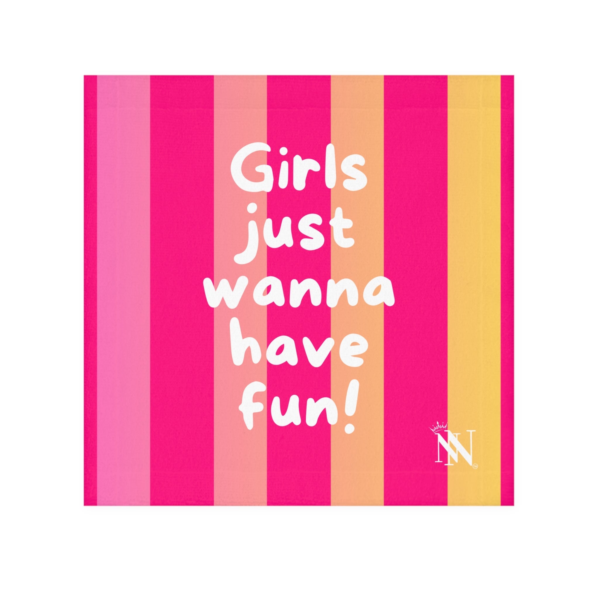 Girls Just Wanna Have Fun! | Mix & Match Lils’ Fun-Flirty Lovers’ Towels