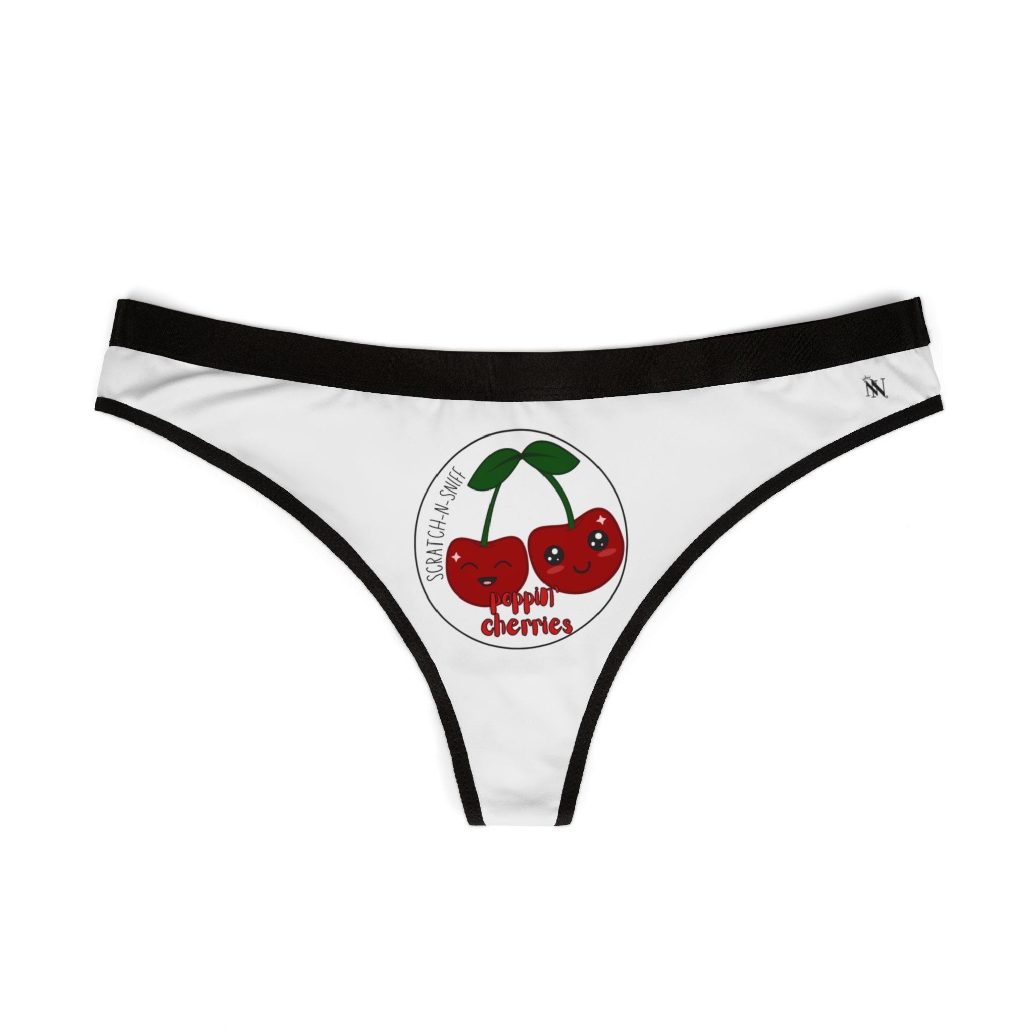 Poppin’ Cherries Scratch N Sniff | Mix & Match Women’s Fun-Flirty Lovers’ Thongs