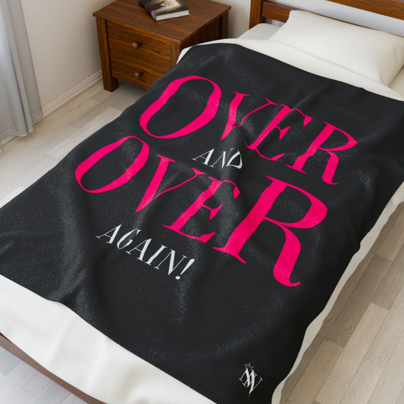 Over and Over Again! | Mix & Match Soft Fun-Flirty Lovers’ Blankets