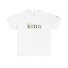 Gold Filigree King | Mix & Match Cotton Unisex Fun-Flirty Lovers’ T-Shirts