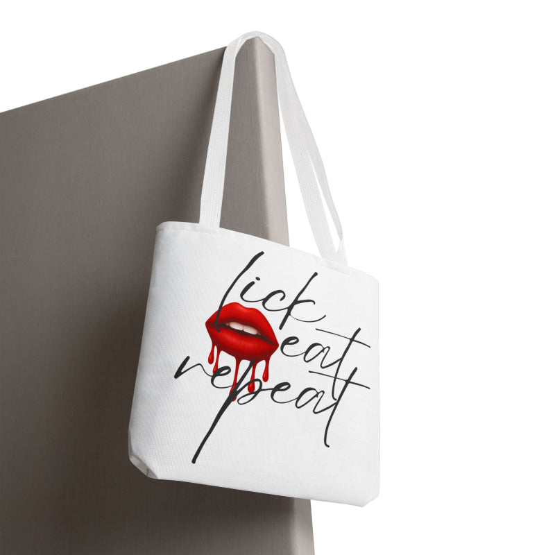 Lick Eat Repeat | Mix & Match Fun-Flirty Lovers’ Totes