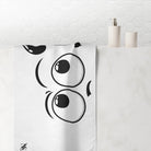 What Happened? Emoji Face | Mix & Match XL Fun-Flirty Lovers’ Towels