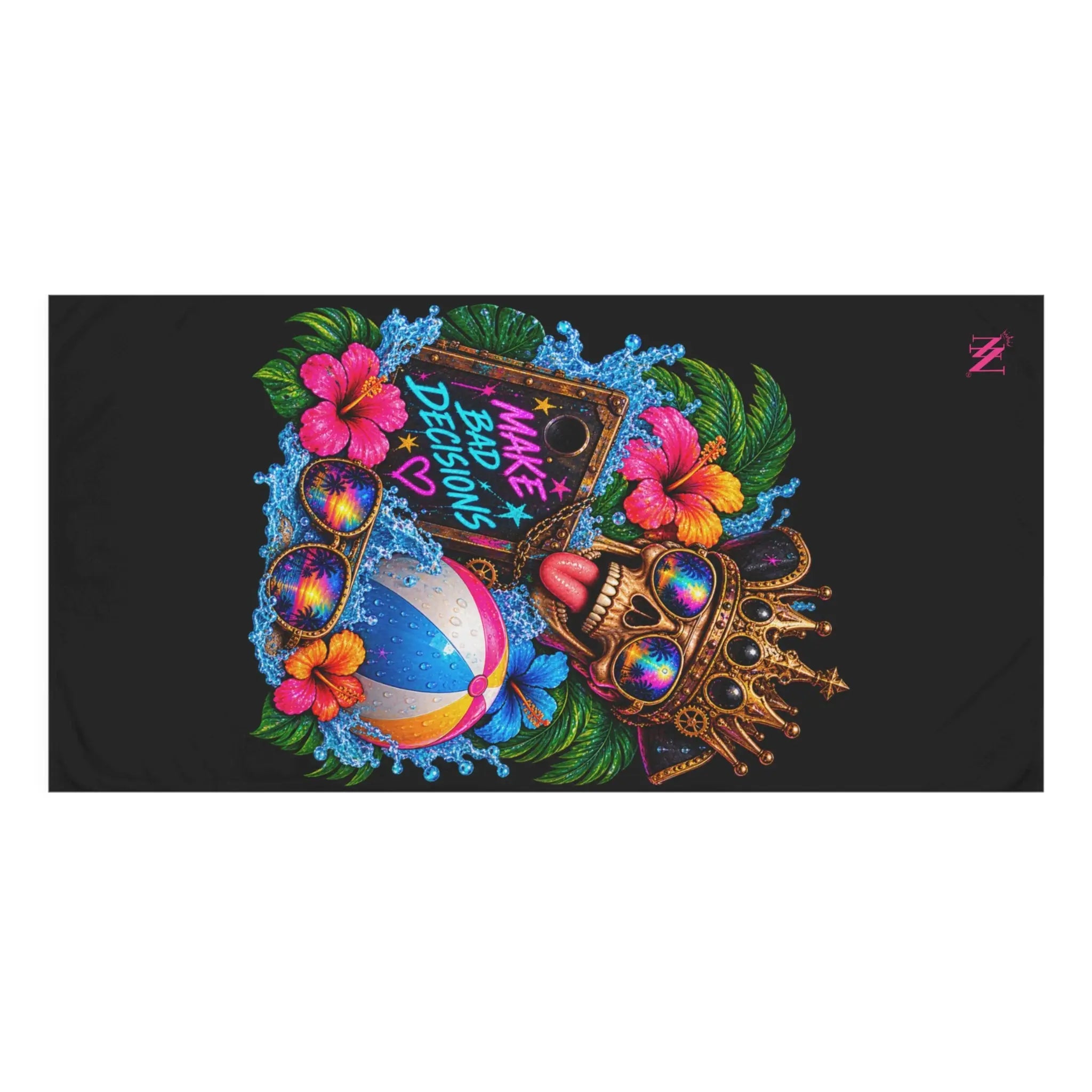 Make Bad Decisions Beach Day XL Sex Towel