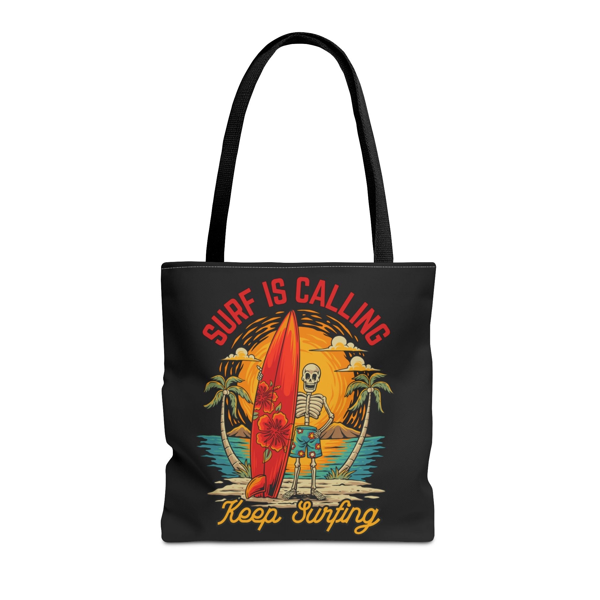 Keep Surfing Skeleton Beach | Mix & Match Fun-Flirty Lovers’ Totes