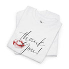 Thank You! with a Kiss | Mix & Match Cotton Unisex Fun-Flirty Lovers’ T-Shirts