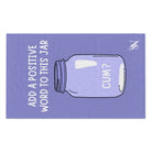 Positive Word Jar Cum? Microfiber Sex Towel