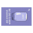 Positive Word Jar Cum? | Mix & Match Soft Fun-Flirty Lovers’ Towels