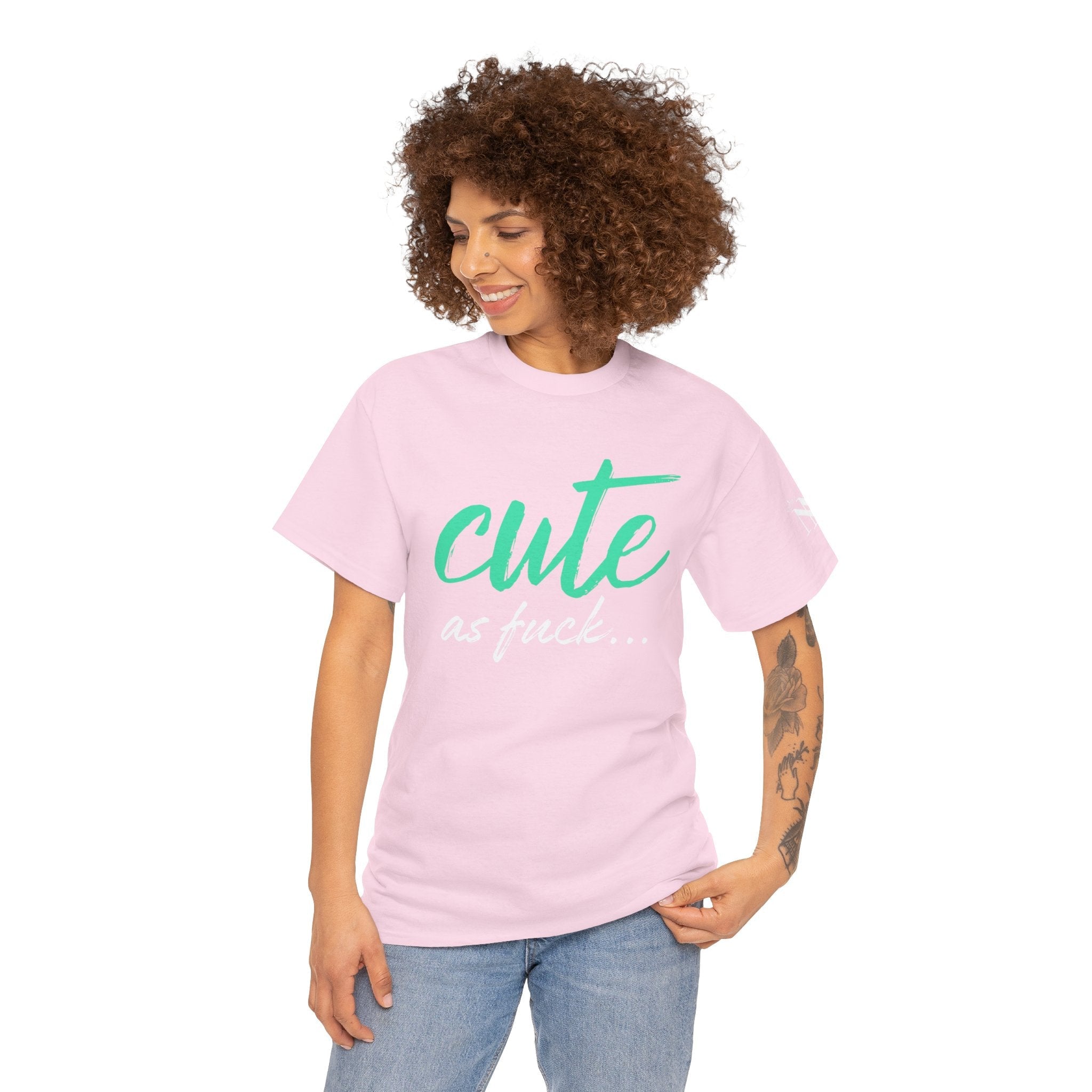 Cute As Fuck | Mix & Match 100% Cotton Unisex Fun-Flirty Lovers’ Tees