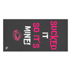 Sucked It So It’s Mine! With a Kiss | Nectar Napkins XL Fun-Flirty Lovers’ Towels