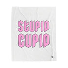 Stupid Cupid | Mix & Match Velveteen Fun-Flirty Lovers’ Blankets