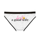 Almost a Good Wife Emoji | Mix & Match Women’s Fun-Flirty Lovers’ Panties
