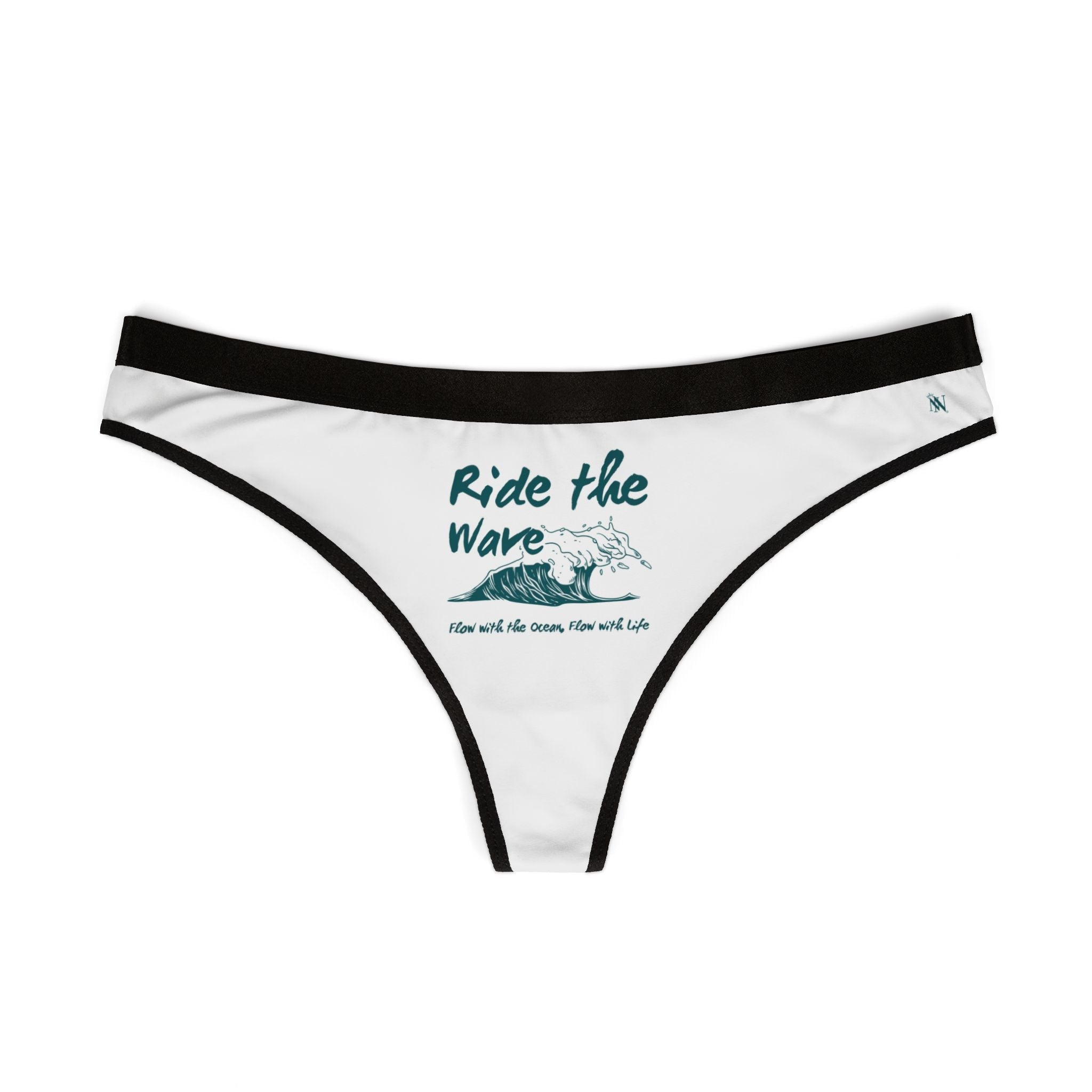 Ride the Wave Sex Gifts Humor Naughty Women’s Thong