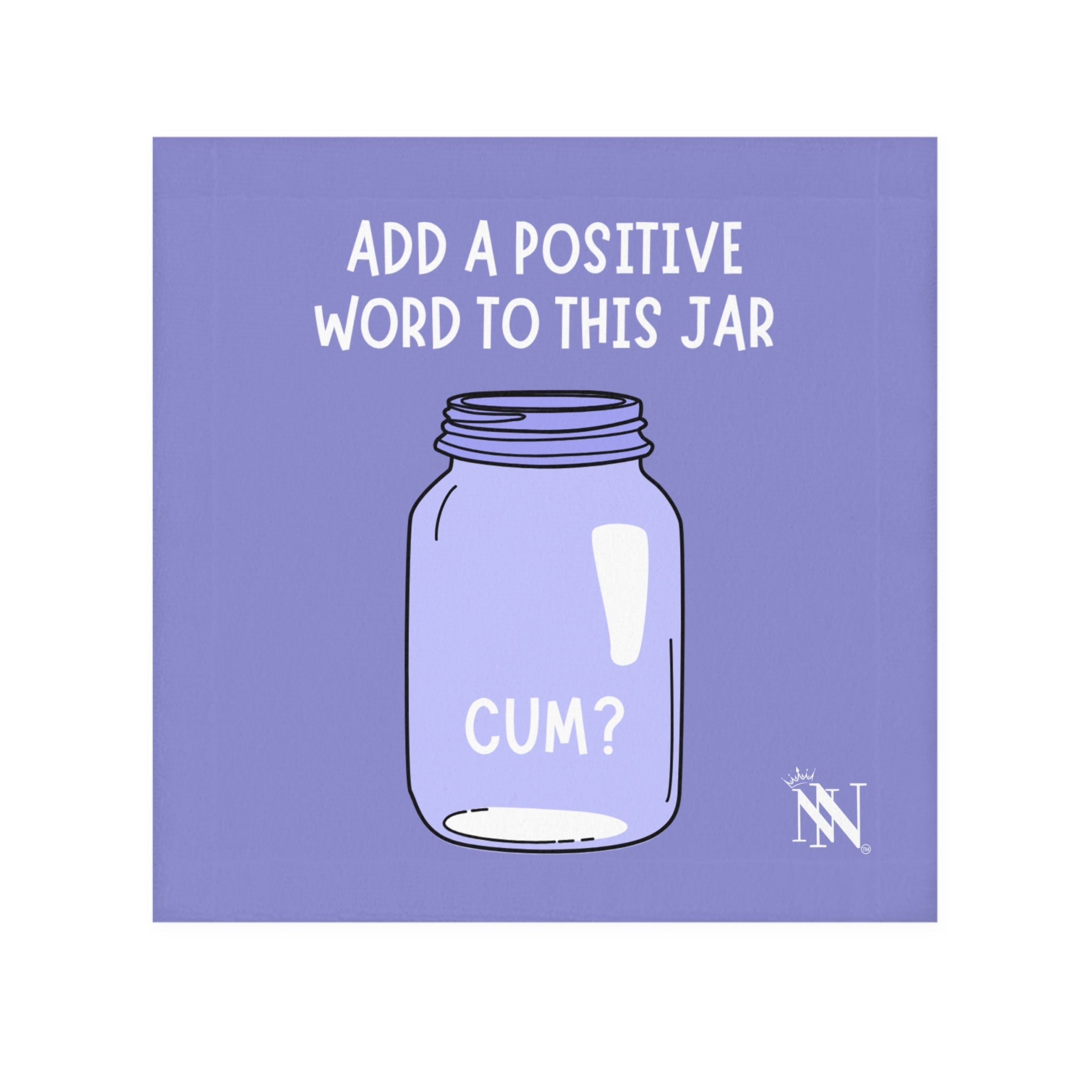 Positive Word Jar Cum? Microfiber Towel for Sex