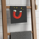 Cum Magnet Dark Grey | Mix & Match Soft Fun-Flirty Lovers’ Towels
