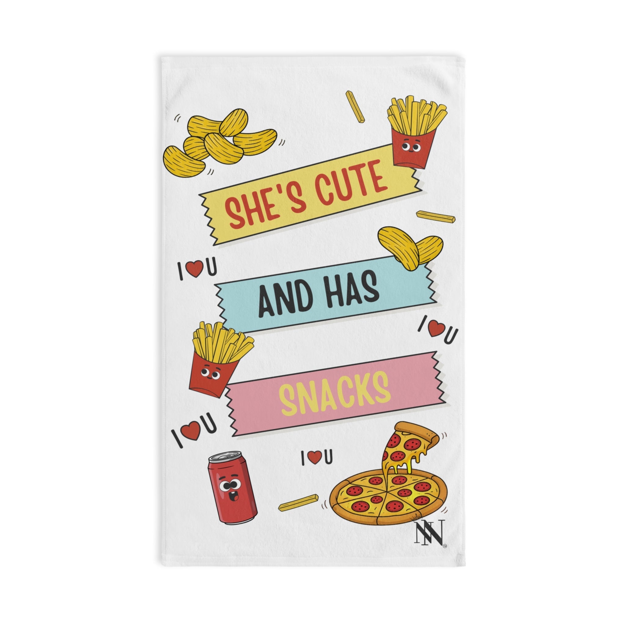 She’s Cute and Has Snacks | Mix & Match Classic Fun-Flirty Lovers’ Towels