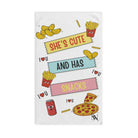 She’s Cute and Has Snacks | Mix & Match Classic Fun-Flirty Lovers’ Towels